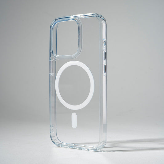 MagSafe Clear Acrylic Magnetic Case – Shockproof, Ultra Transparent, Perfect Fit