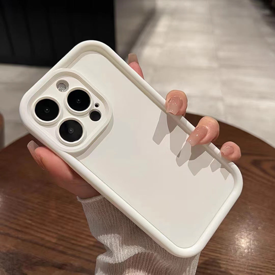 Dopamine Color TPU Soft Phone Case Suitable for Iphone Models 11 to 16 – Full Protection & Anti-Slip Korean Minimalist Style