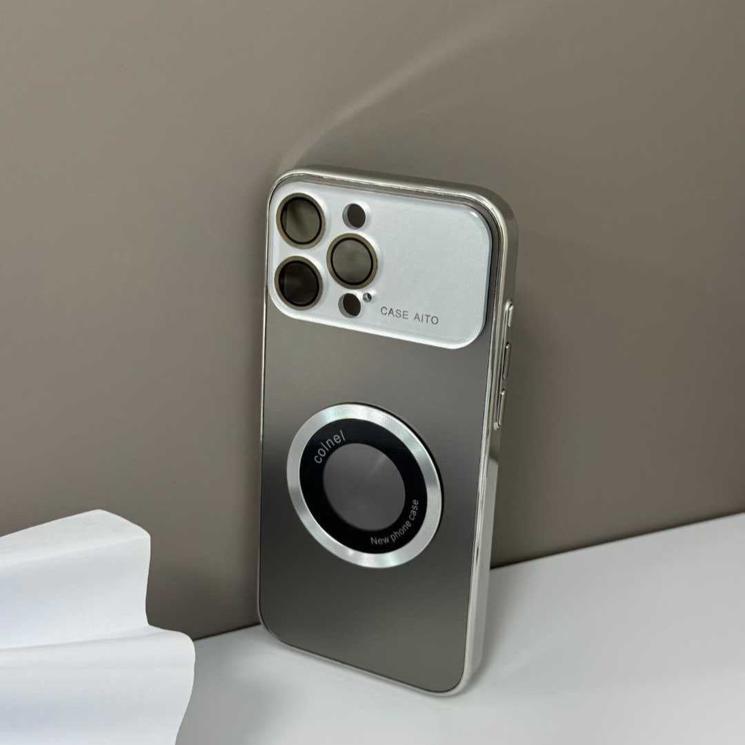 [🔥NEW] Electroplated Full-Protection Lens Case with Large Acrylic Window