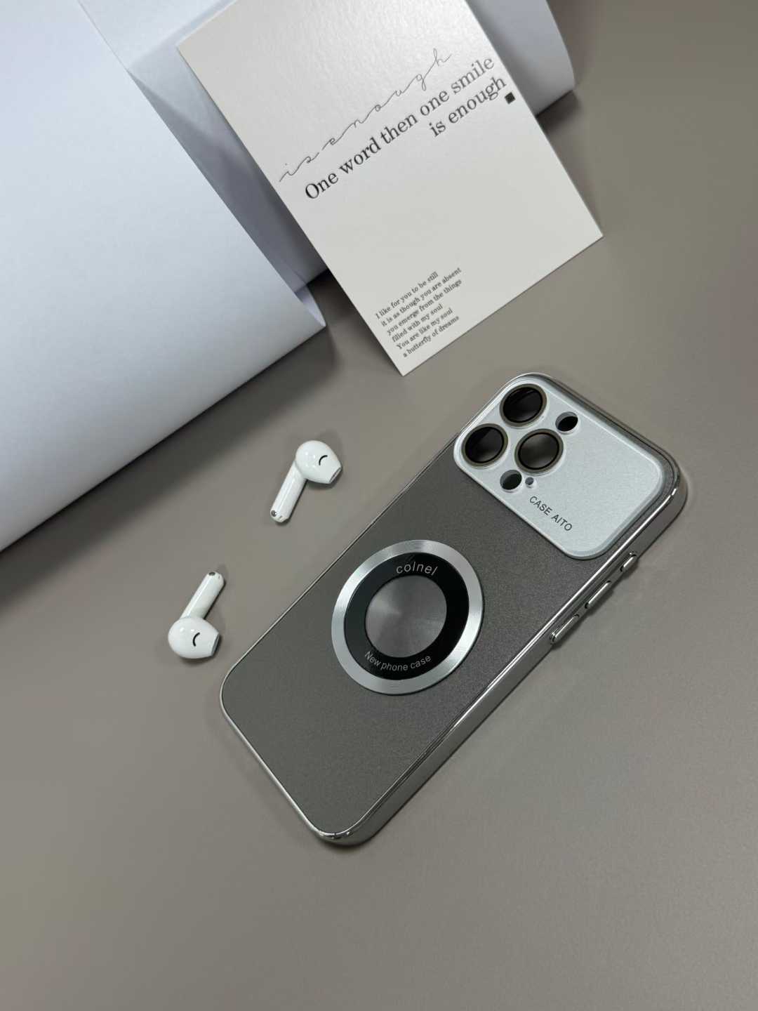 [🔥NEW] Electroplated Full-Protection Lens Case with Large Acrylic Window