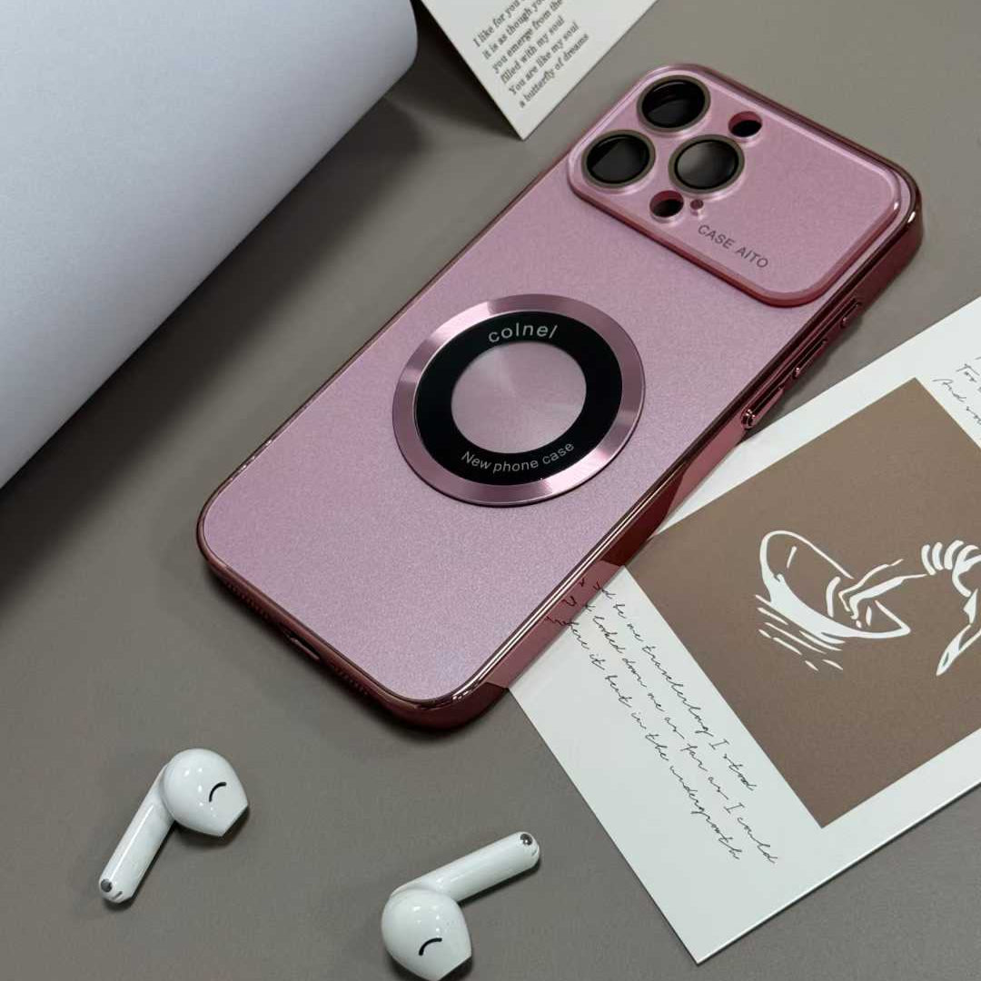 [🔥NEW] Electroplated Full-Protection Lens Case with Large Acrylic Window