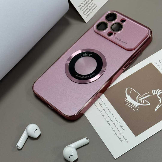 [🔥NEW] Electroplated Full-Protection Lens Case with Large Acrylic Window