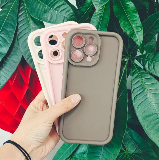 Dopamine Color TPU Soft Phone Case Suitable for Iphone Models 11 to 16 – Full Protection & Anti-Slip Korean Minimalist Style